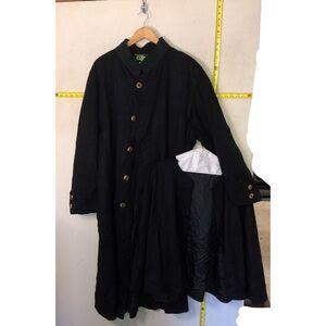 Wool Overcoat Vintage Women Long Full Length with duster